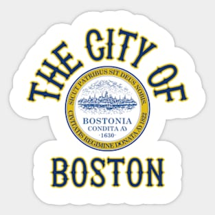 The City of Boston Sticker